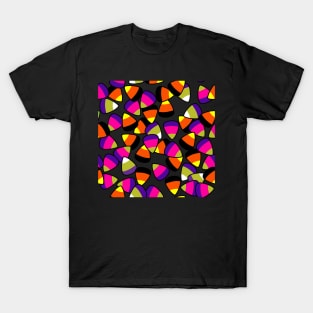 Spoopy Candy Corn Tile 3 T-Shirt